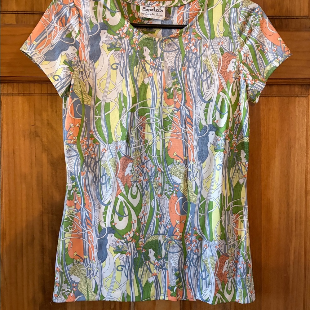Vintage SOLO’S by Country Set shirt Size Petite size 10